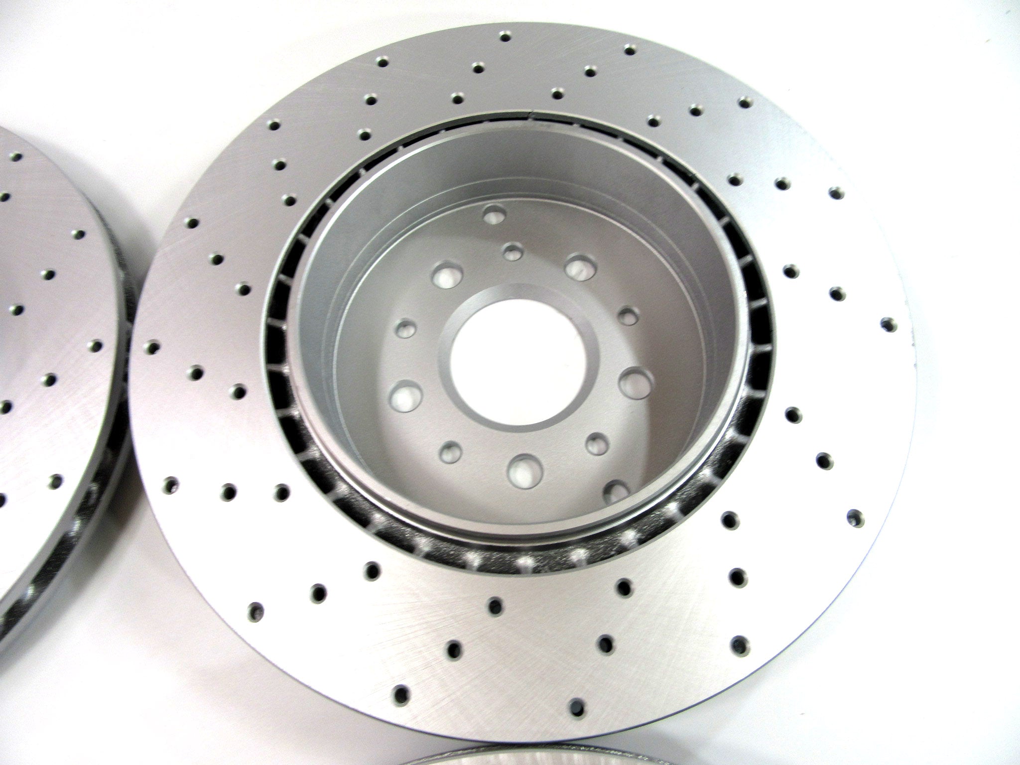 Maserati GranTurismo Gt front rear brake rotors TopEuro #266 257141 & 257142