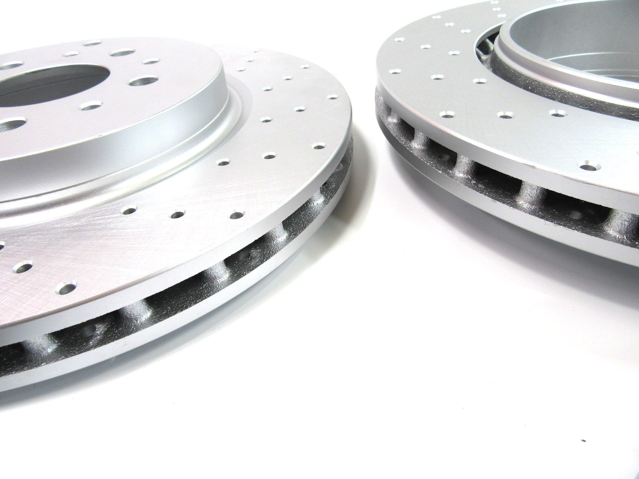 Maserati GranTurismo Gt front rear brake rotors TopEuro #266 257141 & 257142