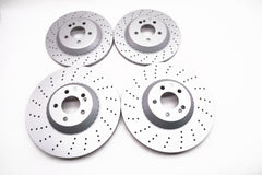 Mercedes S Class S550 S560 S450 front & rear brake rotors TopEuro #2204