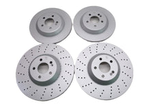 Mercedes S Class S550 S560 S450 front and rear brake rotors TopEuro #2718