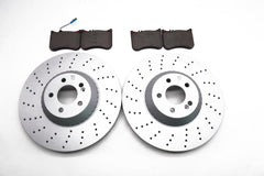 Mercedes S class S550 front brake pads & rotors TopEuro #2209