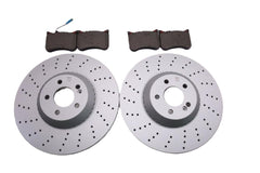 Mercedes S class S550 front brake pads & rotors TopEuro #2209