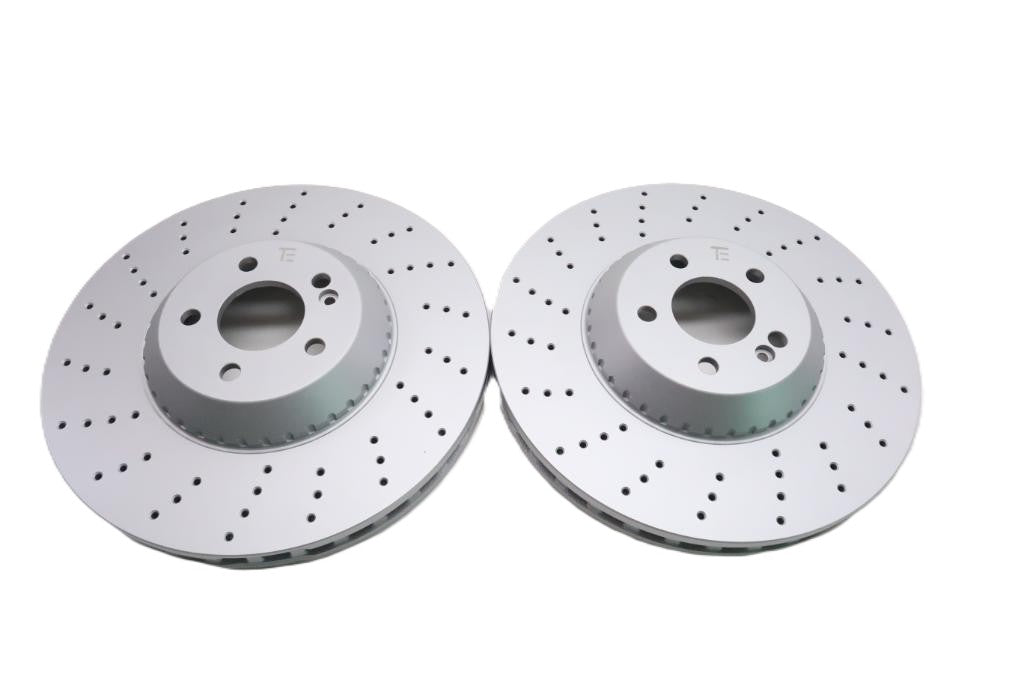 Mercedes S class S550 S560 S450 front brake rotors TopEuro #2210