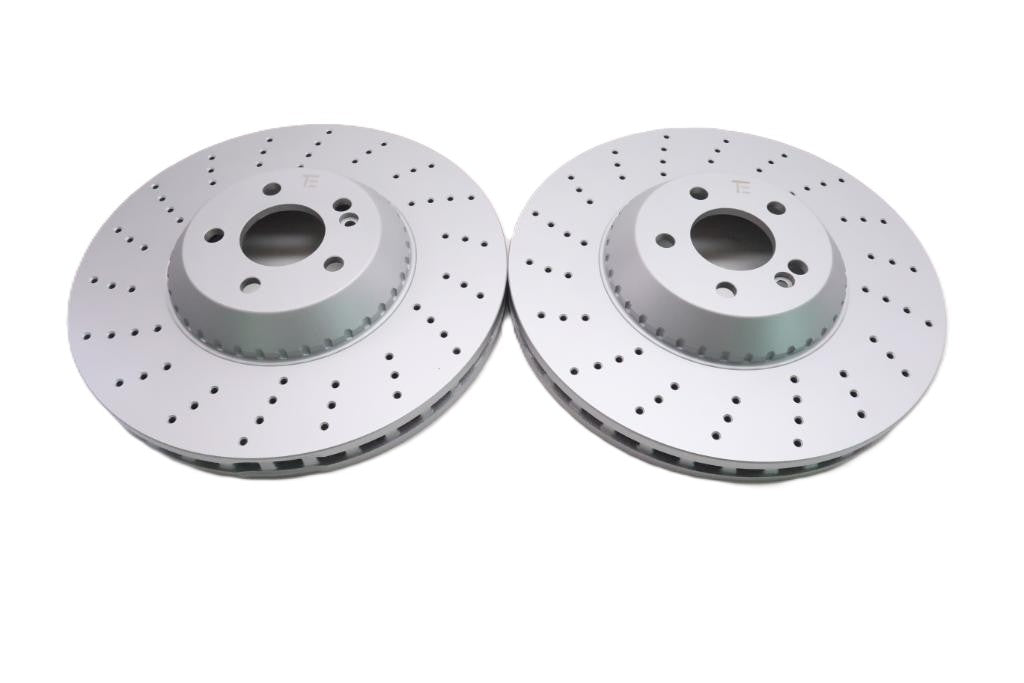 Mercedes S class S550 S560 S450 front brake rotors TopEuro #2210