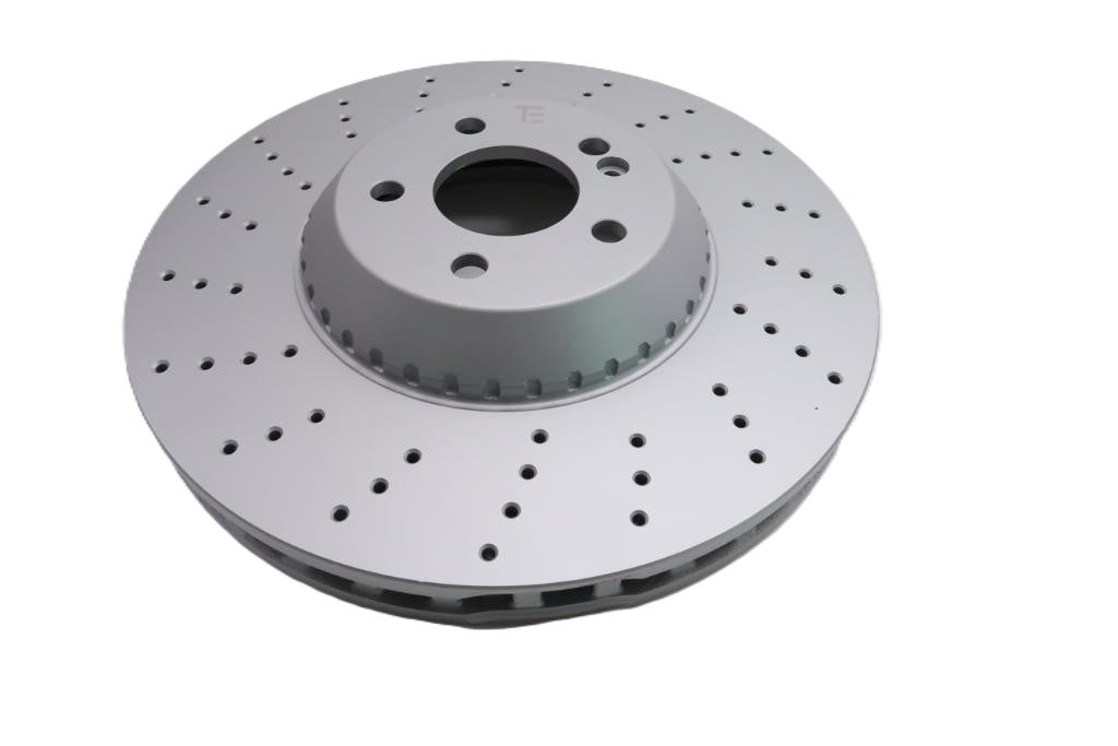 Mercedes S class S550 front brake pads & rotors TopEuro #2722