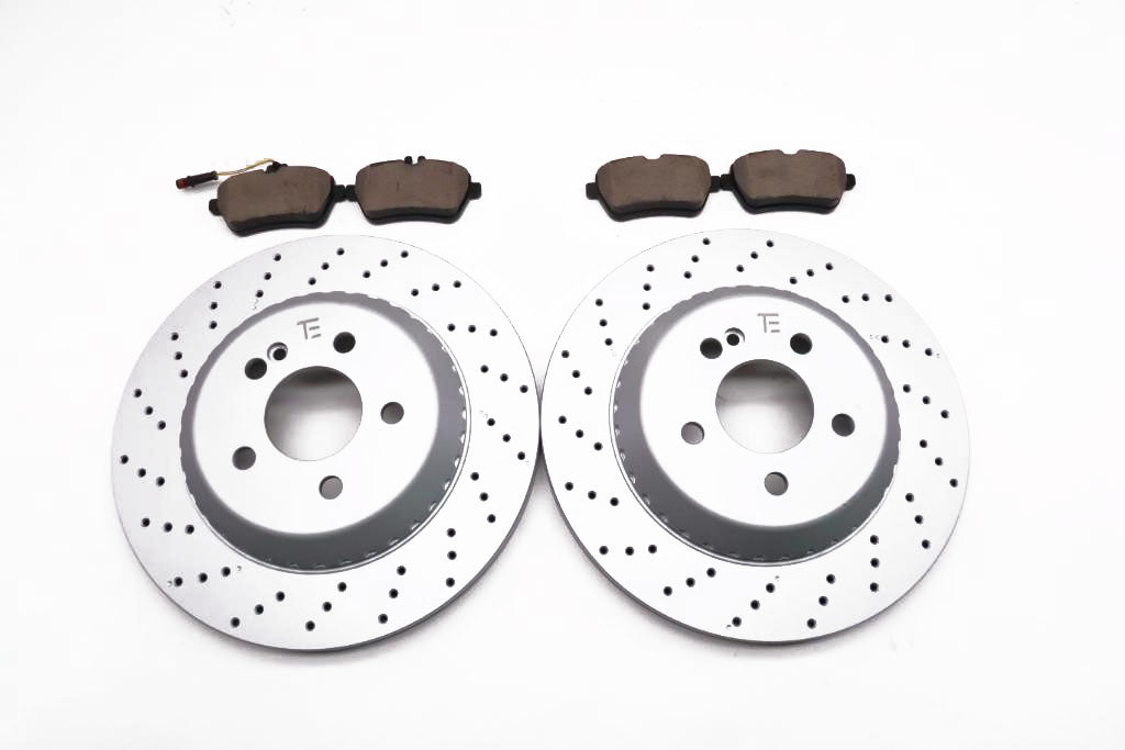 Mercedes S class S550 S560 S450 rear brake pads & rotors TopEuro #2205