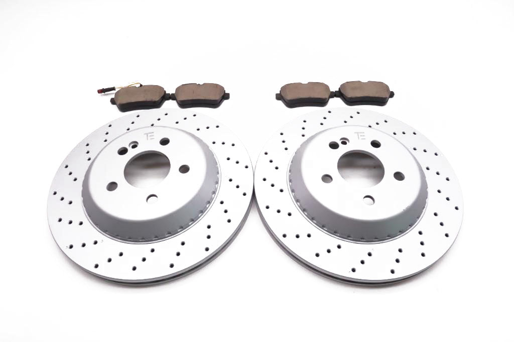 Mercedes S class S550 S560 S450 rear brake pads & rotors TopEuro #2205