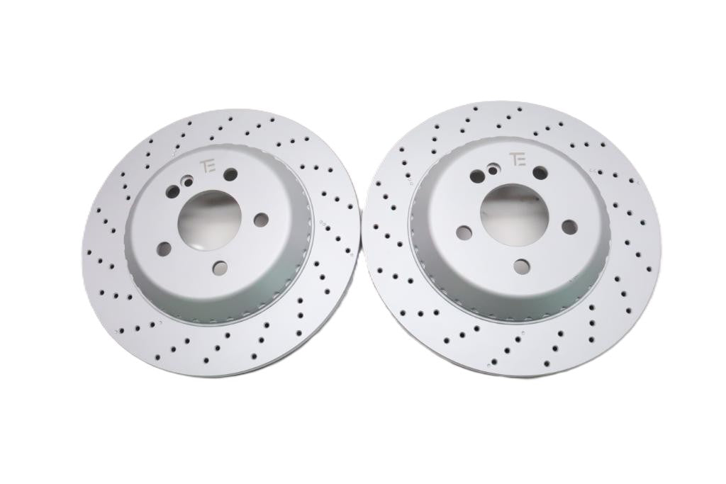 Mercedes S class S550 S560 S450 rear brake rotors TopEuro #2206