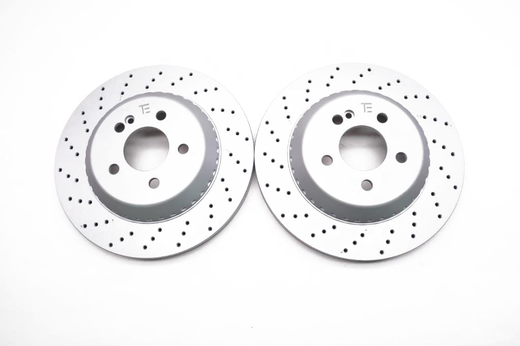Mercedes S class S550 S560 S450 rear brake rotors TopEuro #2206