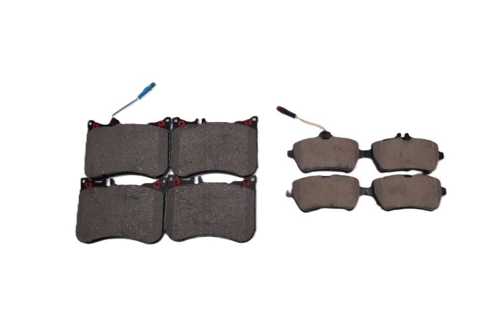 Mercedes S Class S550 S560 S450 front and rear brake pads & rotors TopEuro #2713