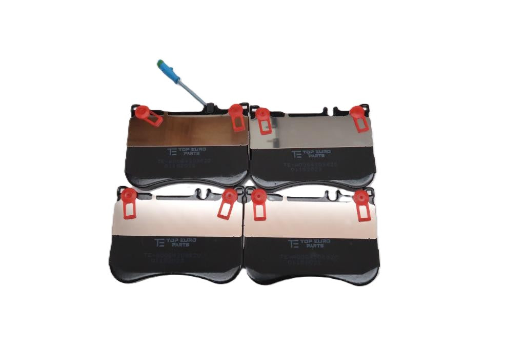 Mercedes S class S550 front brake pads & rotors TopEuro #2722