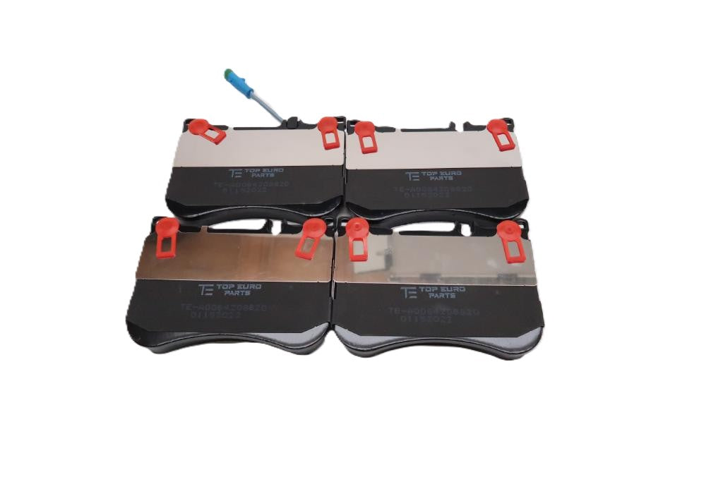 Mercedes S class S550 S560 S450 front and rear brake pads & rotors TopEuro #2717