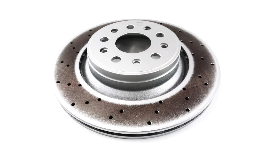 Maserati Quattroporte GTS 3.8 V8 front rear brake pads & rotors TopEuro #1553