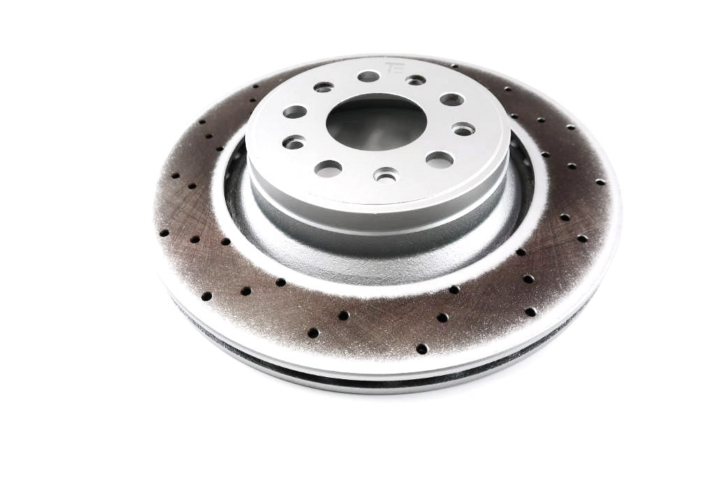 Maserati Quattroporte GTS 3.8 V8 front rear brake pads & rotors TopEuro #1561