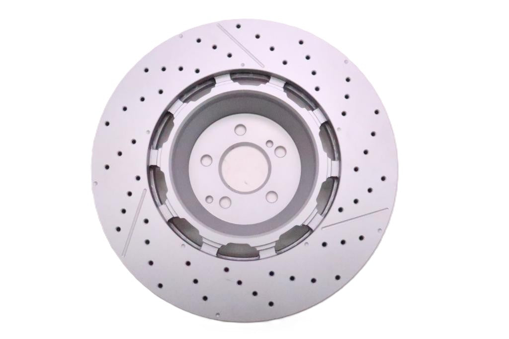 Mercedes E63 AMG S Glc63 Gt53 Gt63 front brake pads & rotors Low Dust TopEuro #2704