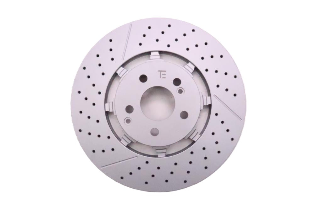 Mercedes E63 AMG S front rear brake pads & rotors Low Dust TopEuro #2702