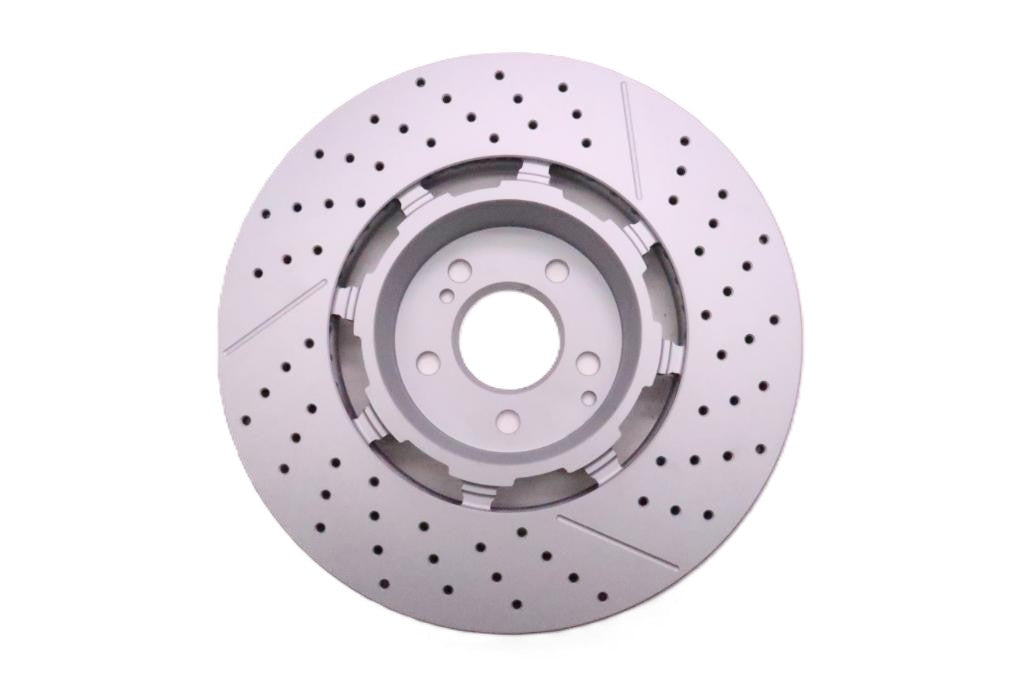 Mercedes E63 AMG S front rear brake disk rotors TopEuro #2703