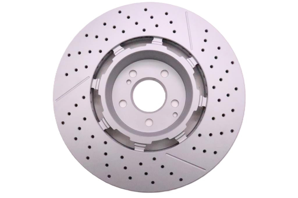Mercedes E63 AMG S rear brake disk rotors TopEuro #2708