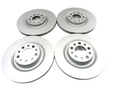 Alfa Romeo Giulia front rear brake rotors TopEuro #430 4pcs