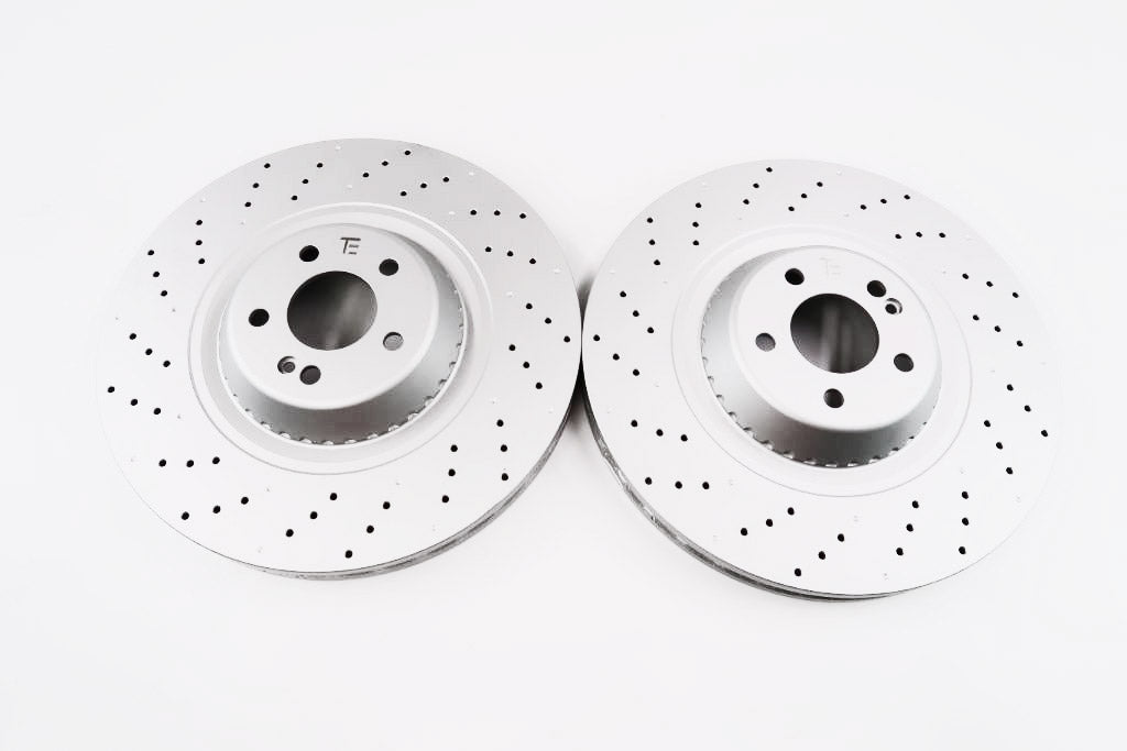 Mercedes S600 Maybach front rear brake disc rotors #1683