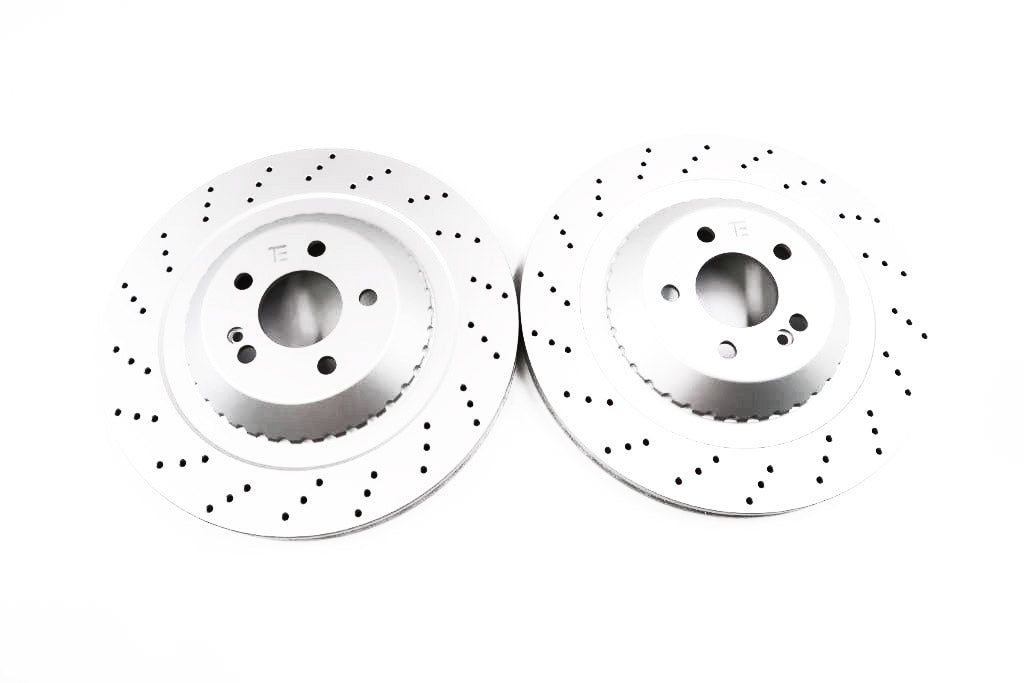 Mercedes S600 Maybach rear brake disc rotors #1687