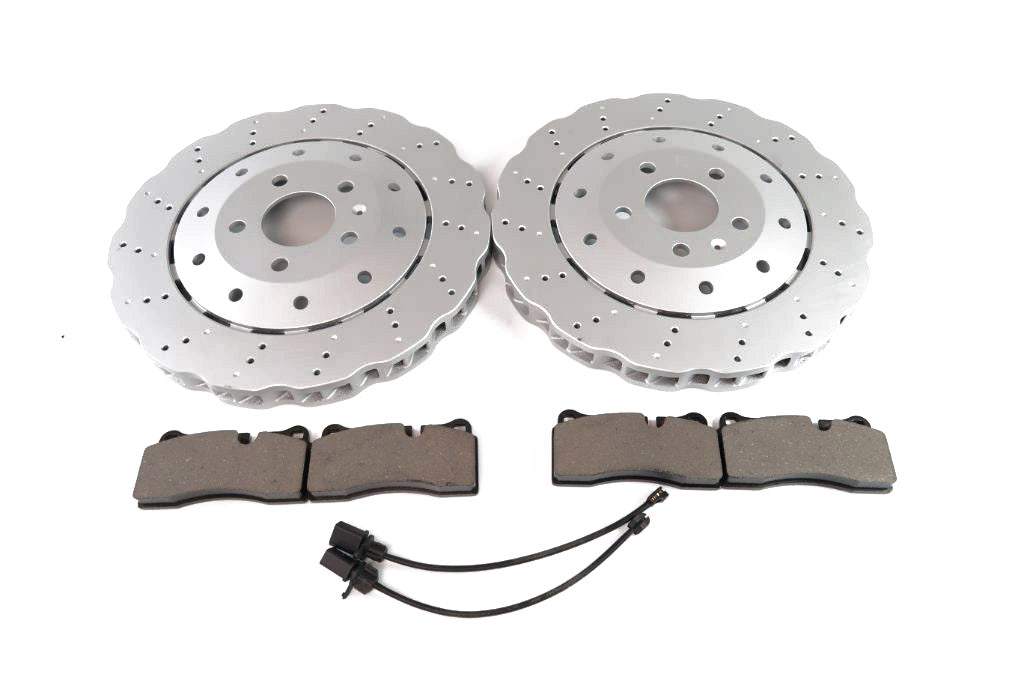 Lamborghini Huracan R8 rear brake pads & rotors #1718