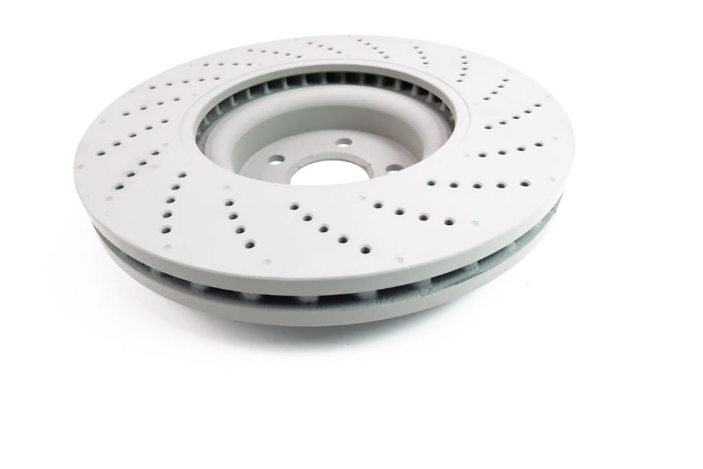 Mercedes C63 Amg front brake disc rotors 2pcs TopEuro #1928