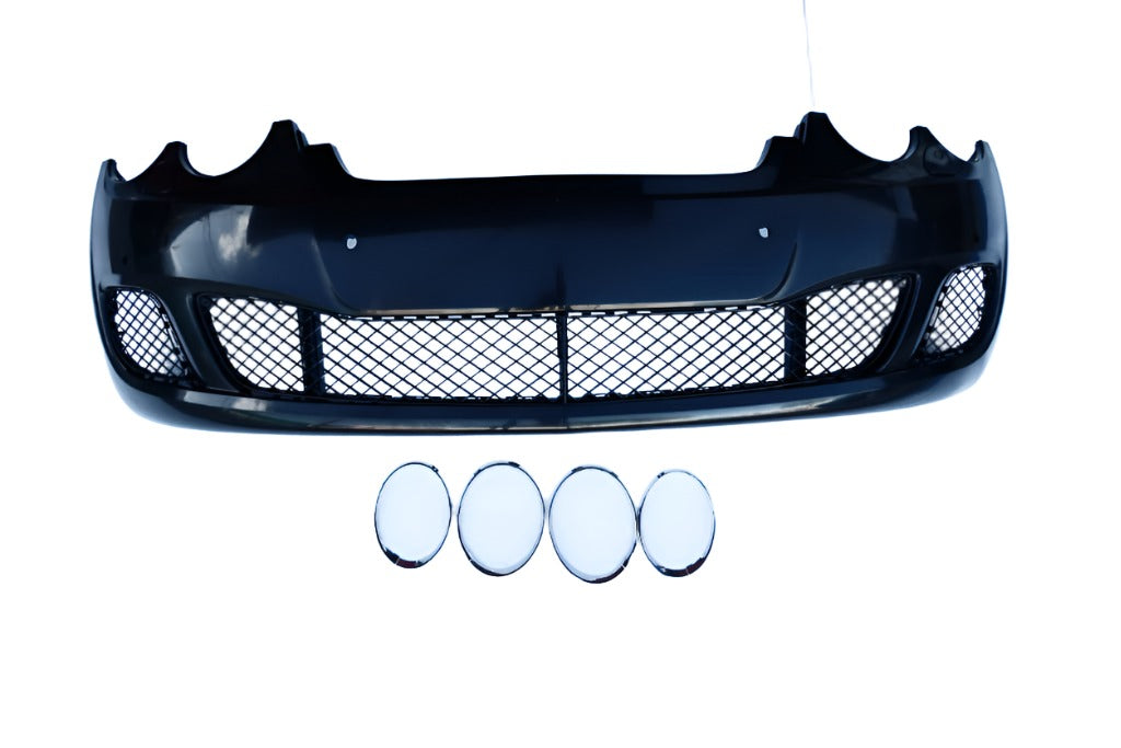 Bentley Continental Gt Gtc Facelift Front Bumper Cover w Black grilles #1757