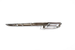 Bentley Flying Spur chrome left fender air vent grill 1pc #1872