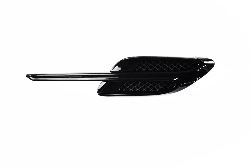 Bentley Continental Gt Gtc black left & right fender air vent grill 2pcs #1855