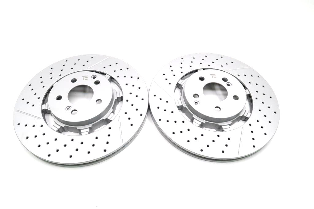 Mercedes Benz E63 Amg W213 rear brake rotors 2pcs TopEuro #1904