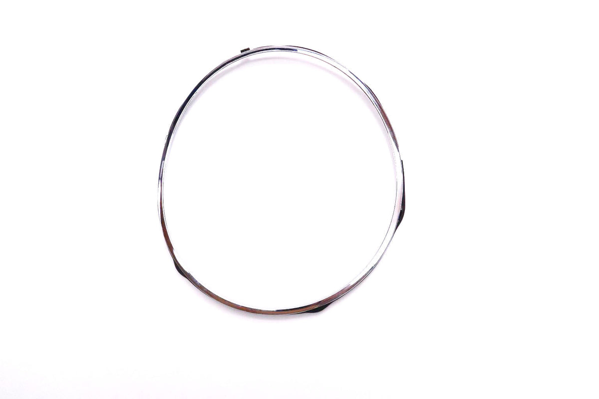 Bentley Mulsanne left inner chrome headlight ring #2439