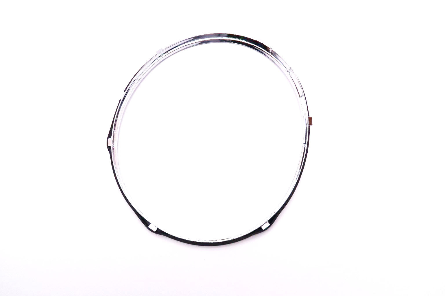 Bentley Mulsanne left inner chrome headlight ring #2439