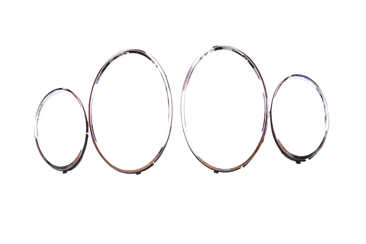 Bentley Bentayga chrome headlight rings 4pcs #2447