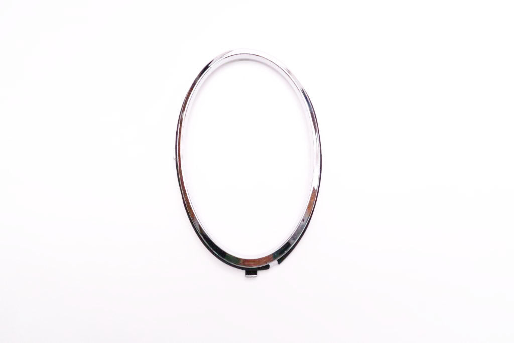 Bentley Bentayga right outer chrome headlight ring #2451