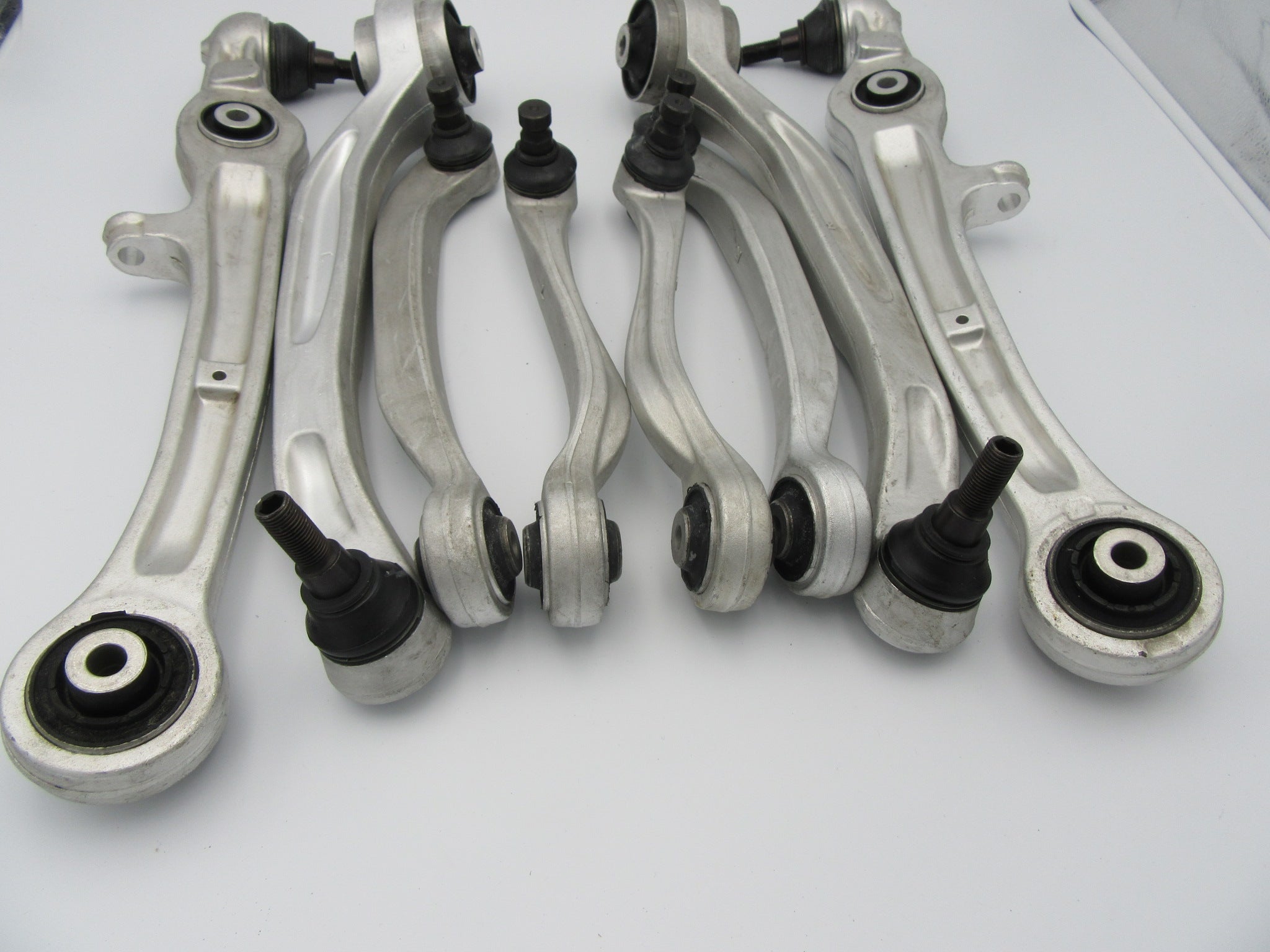 Bentley GTC GT Flying Spur Upper & Lower Front Suspension Control Arms Set 8pcs #1521