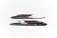 Bentley Bentayga chrome left right fender air vent grill 2pcs #2013