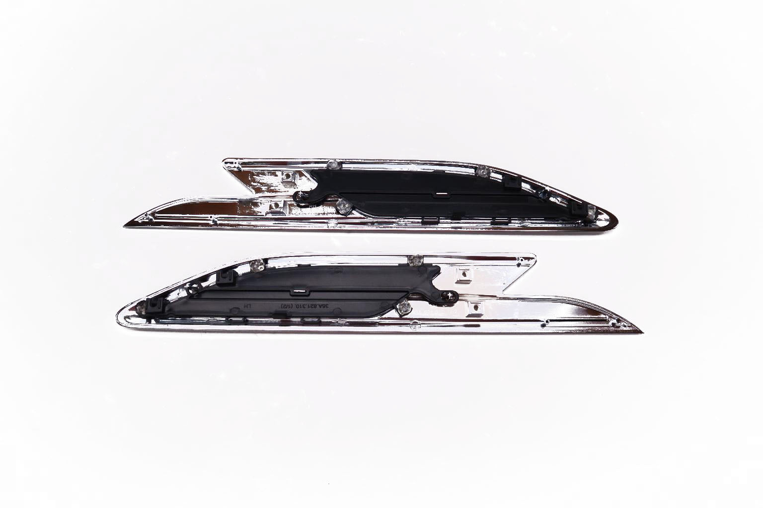 Bentley Bentayga chrome left right fender air vent grill 2pcs #2013