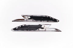 Bentley Bentayga chrome left right fender air vent grill 2pcs #2013