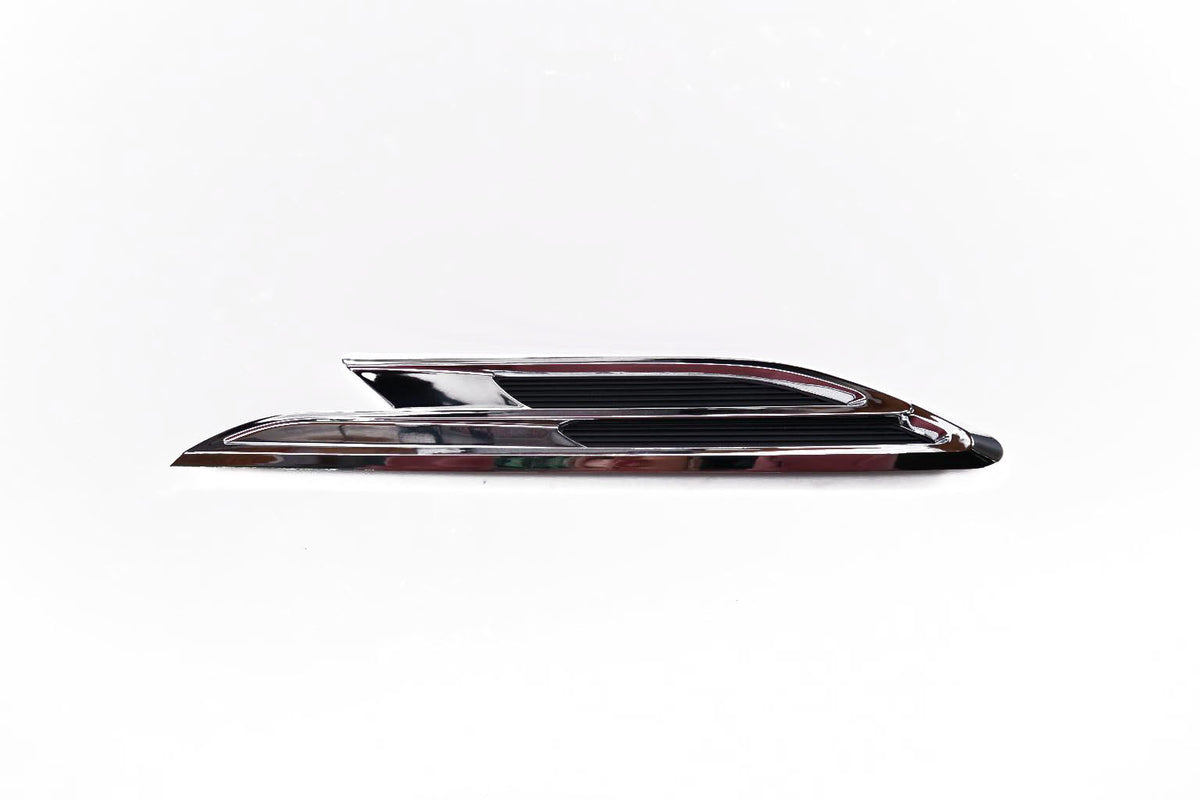 Bentley Bentayga chrome left fender air vent grill 1pc #2014