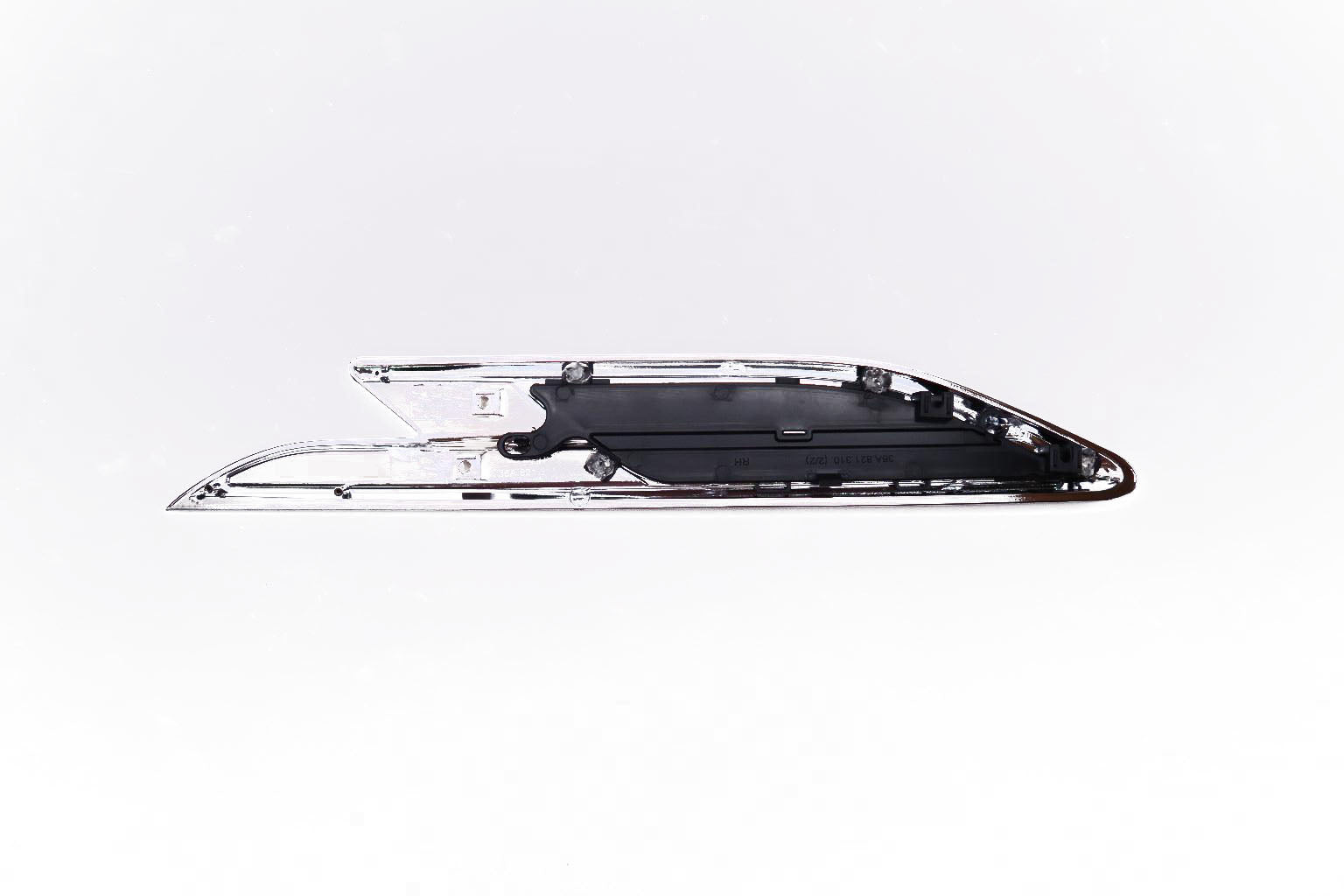 Bentley Bentayga chrome right fender air vent grill 1pc #2015
