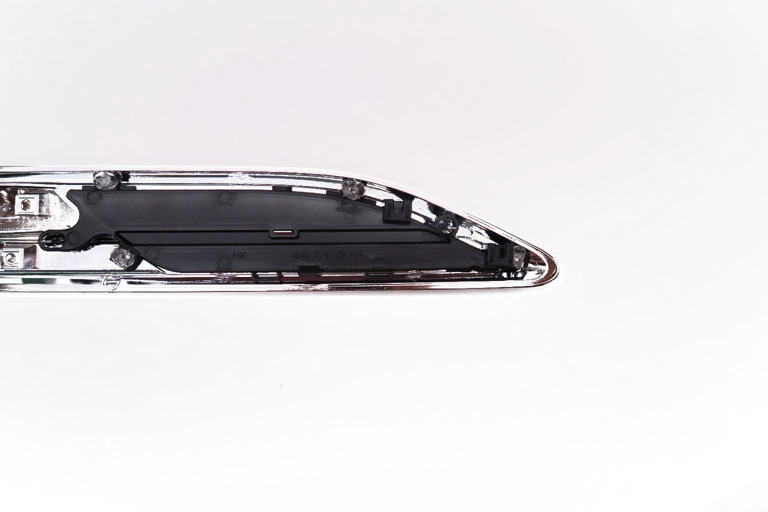 Bentley Bentayga chrome right fender air vent grill 1pc #2015