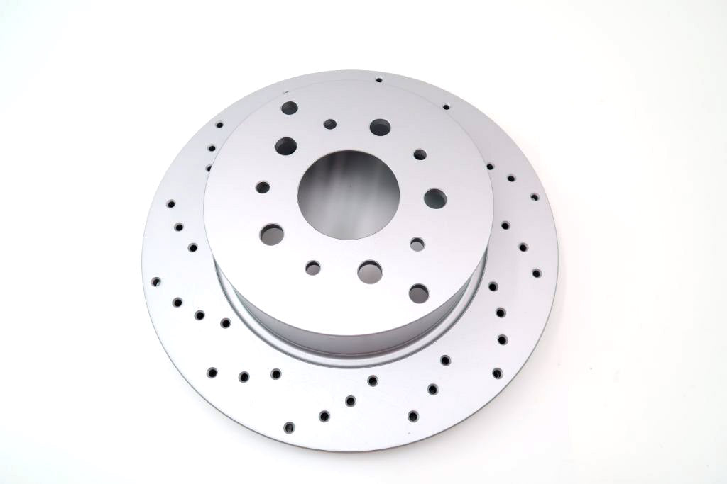 Maserati Quattroporte rear brake pads & rotors TopEuro #1080