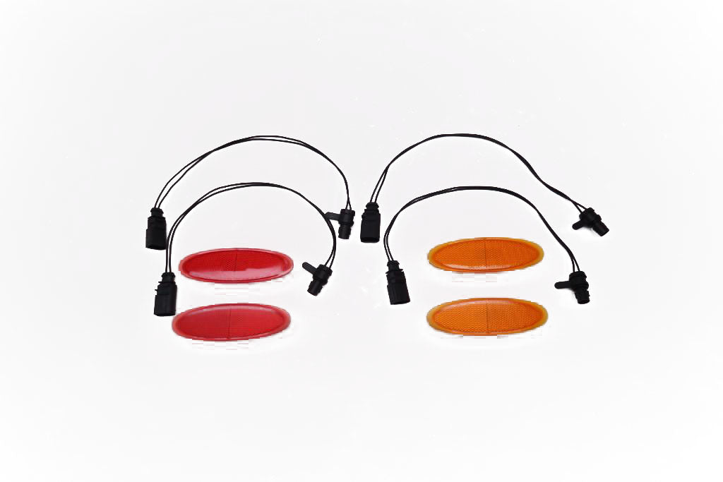 Bentley Continental Gt Gtc Flying Spur front and rear bumper side marker lights 4pcs #2031