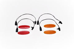 Bentley Continental Gt Gtc Flying Spur front and rear bumper side marker lights 4pcs #2031