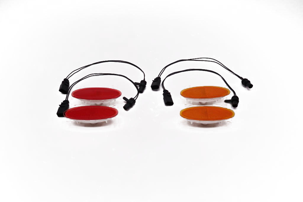 Bentley Continental Gt Gtc Flying Spur front and rear bumper side marker lights 4pcs #2031