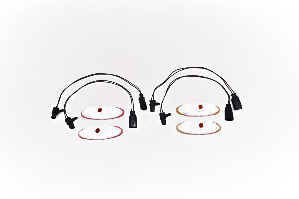 Bentley Continental Gt Gtc Flying Spur front and rear bumper side marker lights 4pcs #2031
