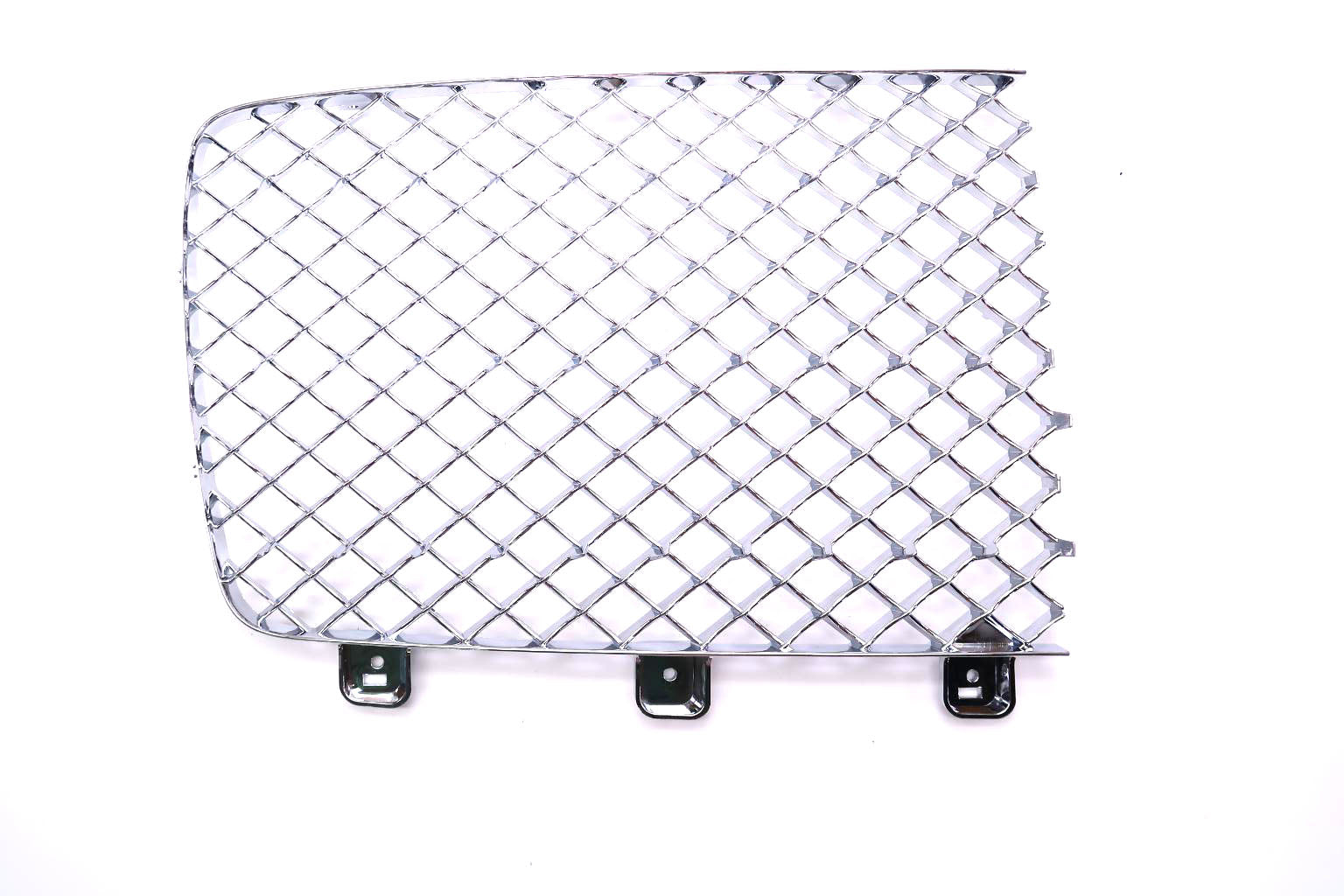 Bentley Bentayga Ewb Azure front black radiator grille + chrome inserts #2552