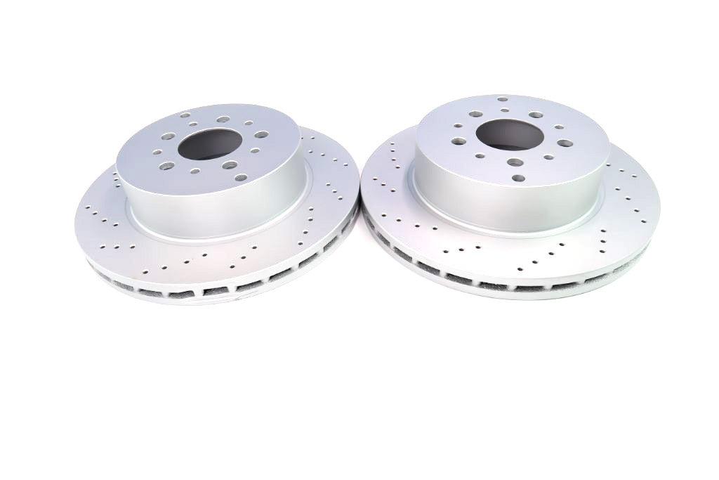 Maserati 3200 4200 Gransport rear brake rotors TopEuro #1133