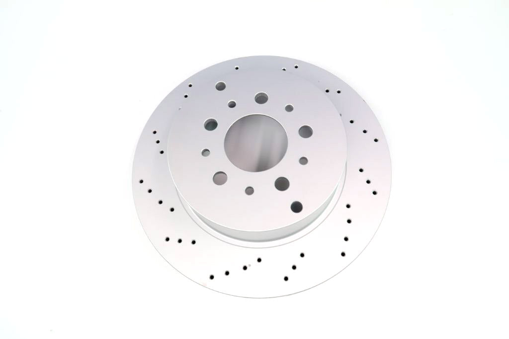 Maserati 3200 4200 Gransport rear brake rotor 1pc TopEuro #1134